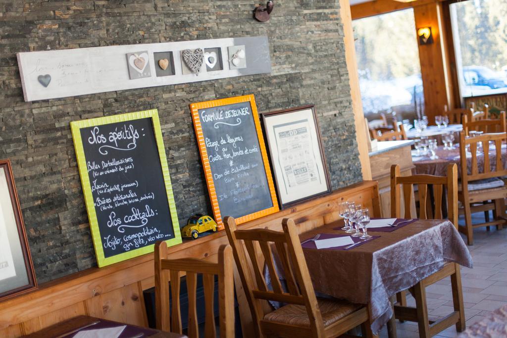 Hotel Restaurant La Darbella Les Rousses Dış mekan fotoğraf